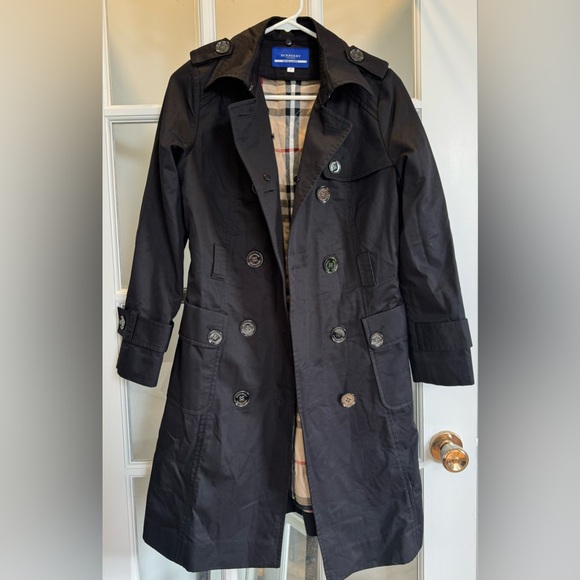 Burberry black jacket - blue label - 479$ - Picture 2 of 3